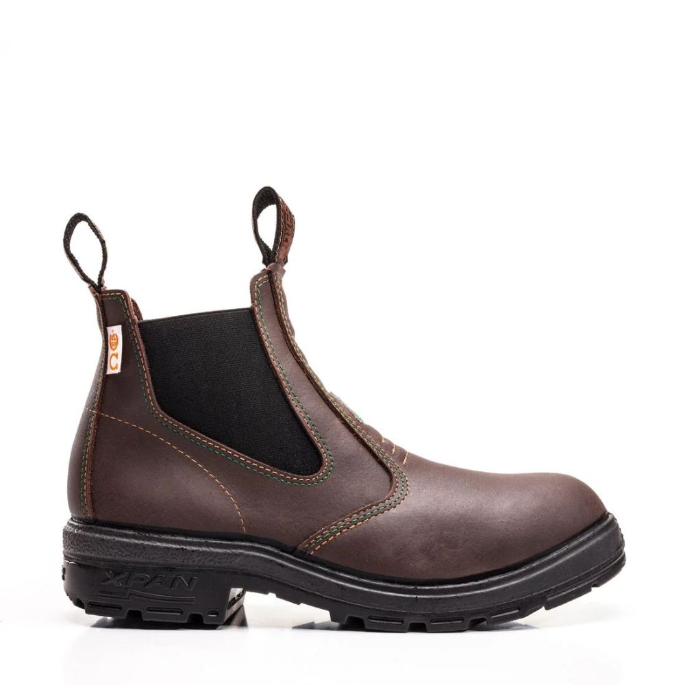 MEN'S XPAN-CHOCOLAT-BROWN | ROYER BOOTS - Click Image to Close