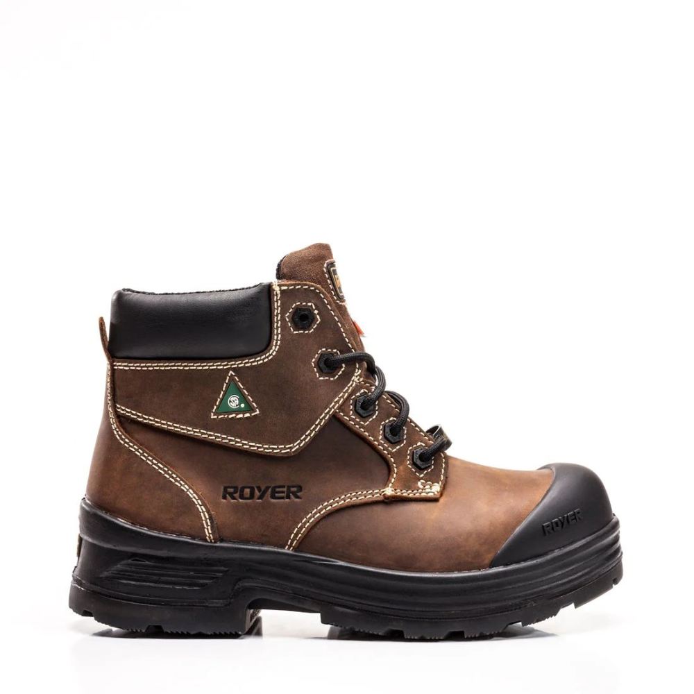 MEN'S 4-DENSITY-BROWN | ROYER BOOTS