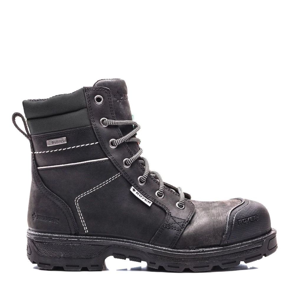 WOMEN'S AGILITY ARCTIC GRIP-BLACK | ROYER BOOTS