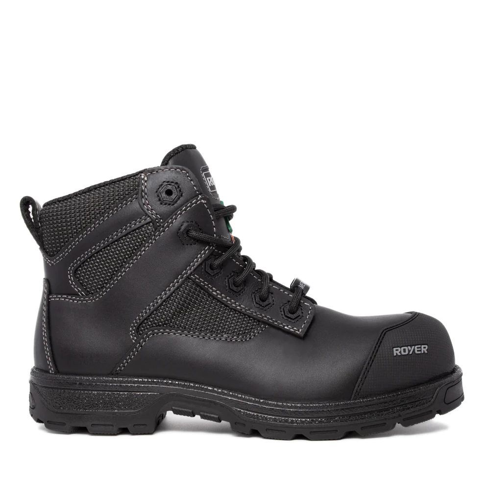 MEN'S AGILITY-BLACK | ROYER BOOTS