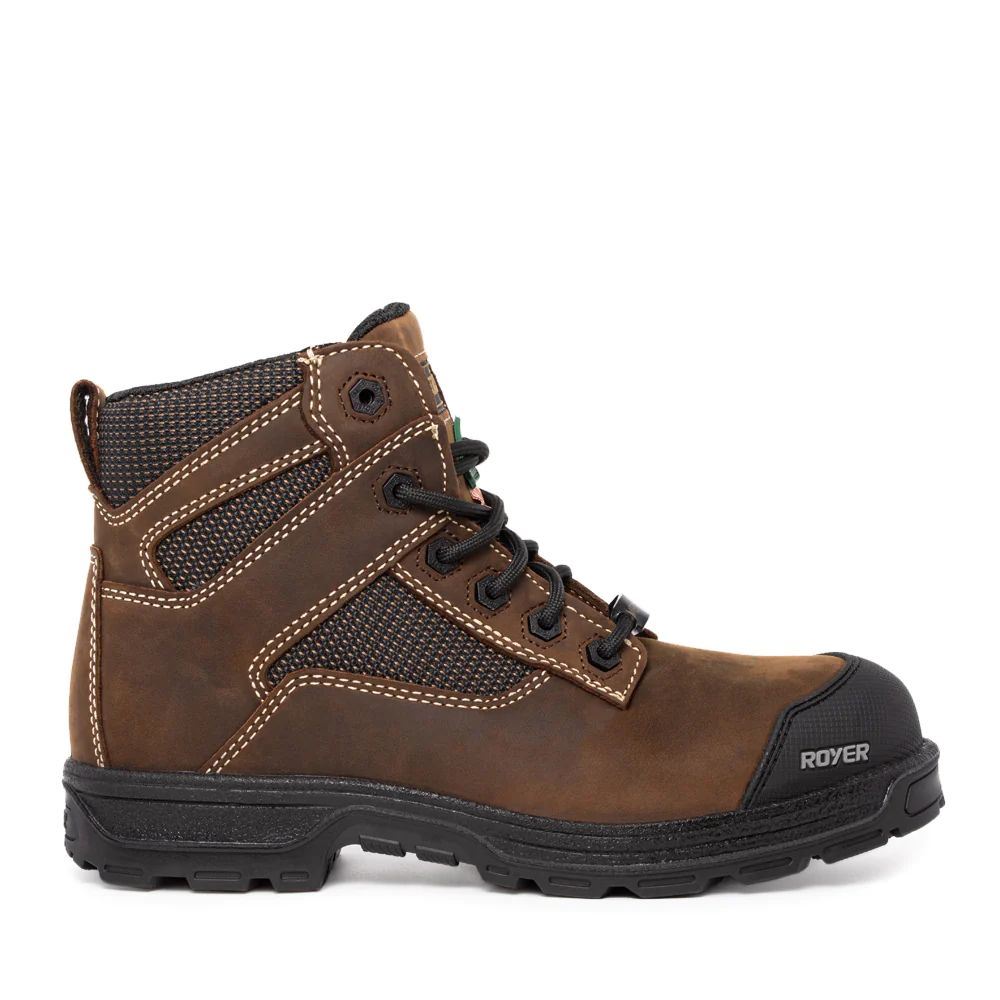 MEN'S AGILITY-BROWN | ROYER BOOTS - Click Image to Close