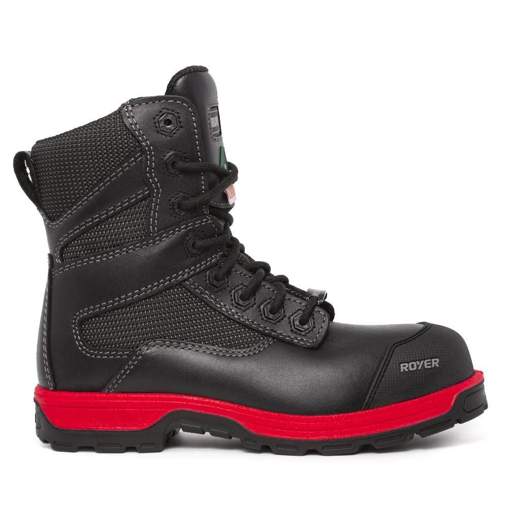 MEN'S AGILITY GTR-BLACK-RED | ROYER BOOTS