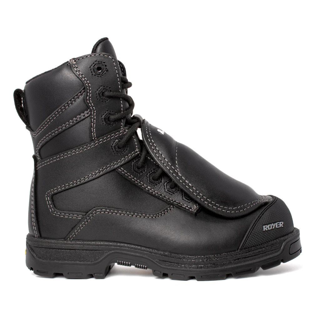 MEN'S AGILITY ARCTIC GRIP REALFLEX-BLACK | ROYER BOOTS