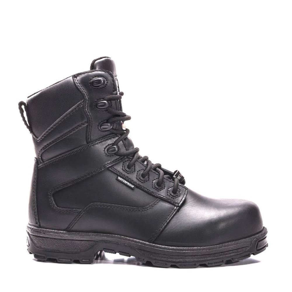 MEN'S AGILITY ARCTIC GRIP-BLACK | ROYER BOOTS