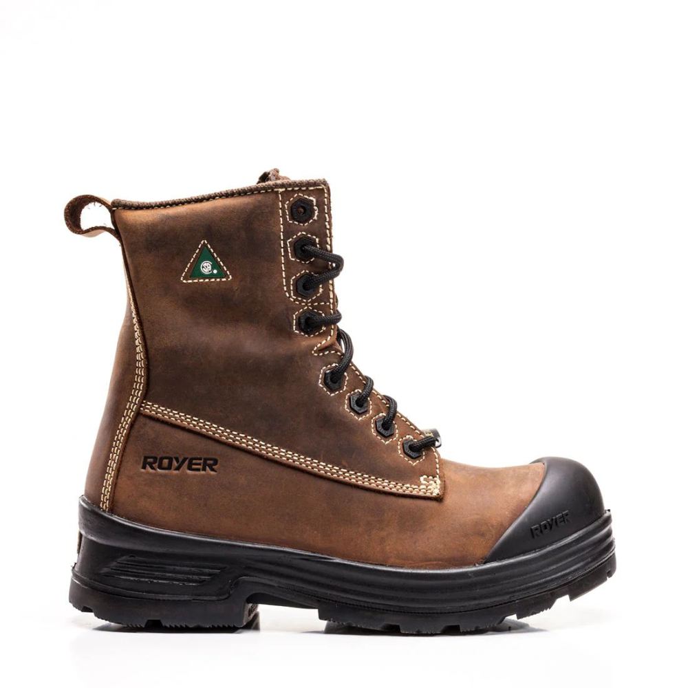 MEN'S 4-DENSITY THINSULATE-BROWN | ROYER BOOTS [R6020QD] - CA$98.53 ...