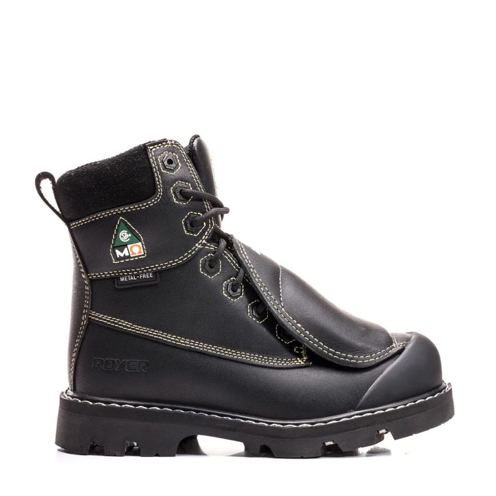 MEN'S FLX REALFLEX-BLACK | ROYER BOOTS