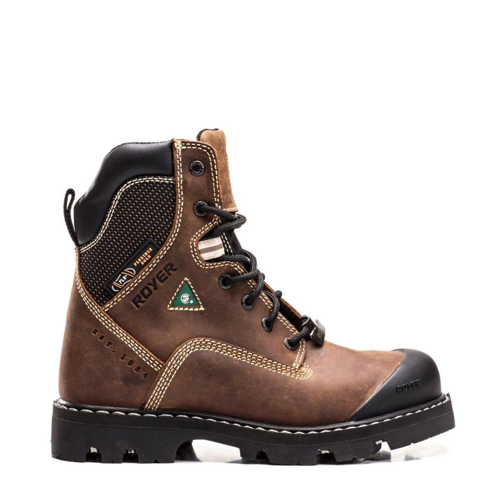 MEN'S FLX-BROWN | ROYER BOOTS