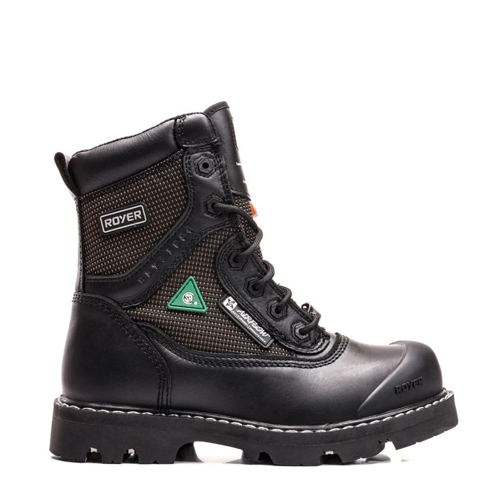 MEN'S FLX AIRFLOW-BLACK | ROYER BOOTS