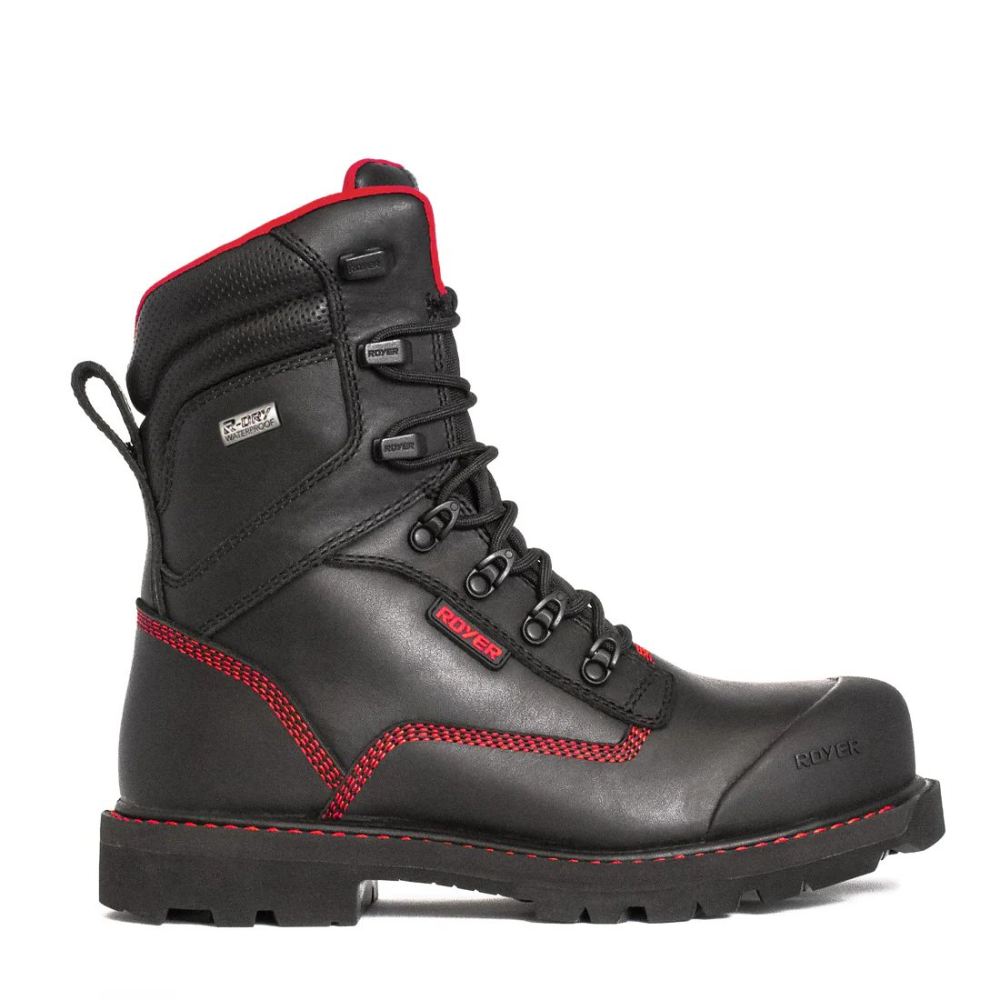 MEN'S REVOLT R-DRY-BLACK | ROYER BOOTS