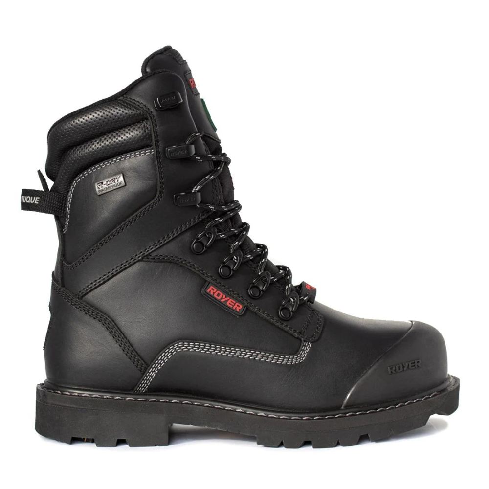 MEN'S REVOLT -40-BLACK | ROYER BOOTS