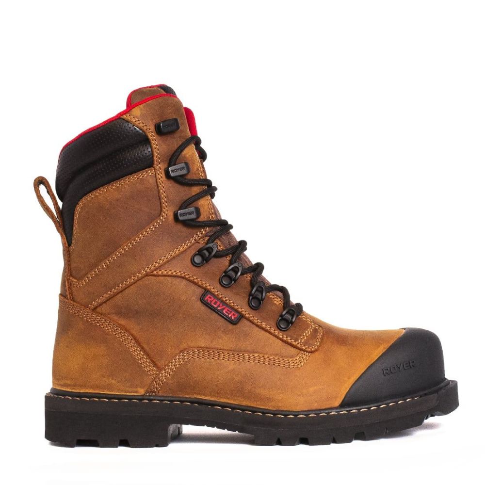 MEN'S REVOLT-SANEHORSE BROWN | ROYER BOOTS